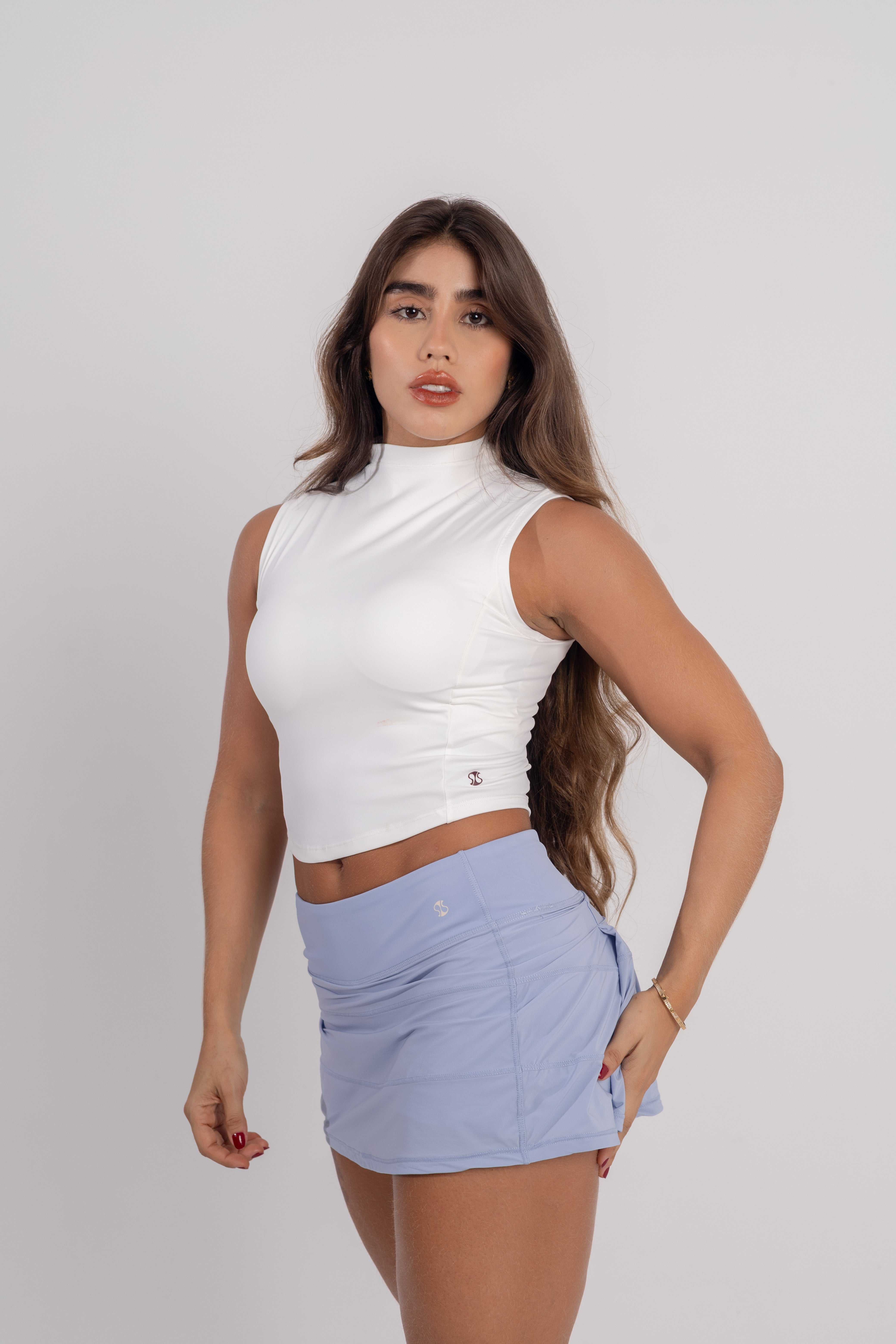 Top Essential – Cuello Alto sin Mangas